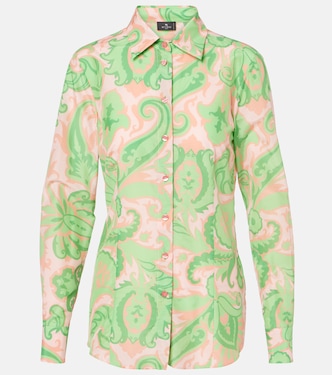 Printed cotton and silk shirt | Etro
