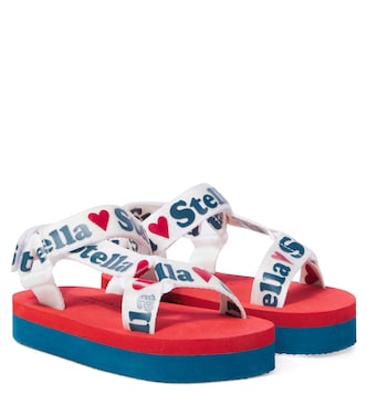 Logo printed sandals | Stella McCartney Kids