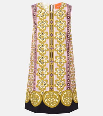 Robe Stretch Tunic imprimée en satin | La DoubleJ