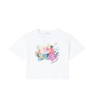 Printed cotton jersey T-shirt | Dolce&Gabbana Kids