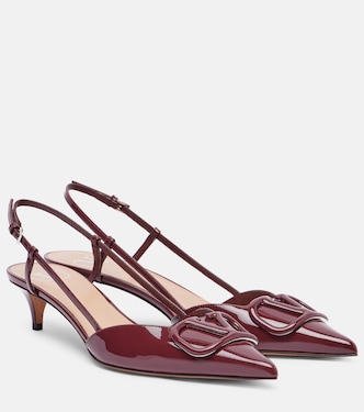 VLogo Signature 40 slingback pumps | Valentino Garavani