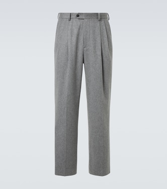 Cashmere straight pants | Auralee