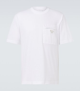 T-Shirt aus Baumwolle | Prada