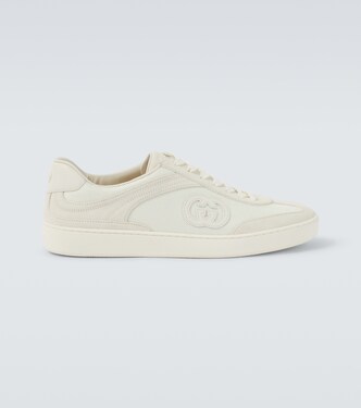 G75 suede and canvas sneakers | Gucci