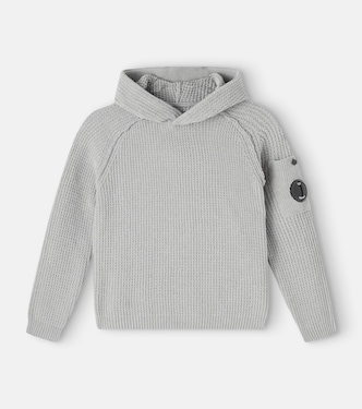 Pull à capuche en coton | C.P. Company Kids