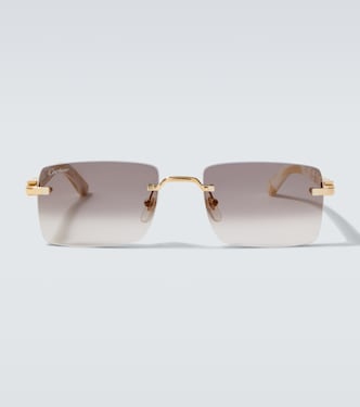 Signature C De Cartier rectangular sunglasses | Cartier Eyewear Collection