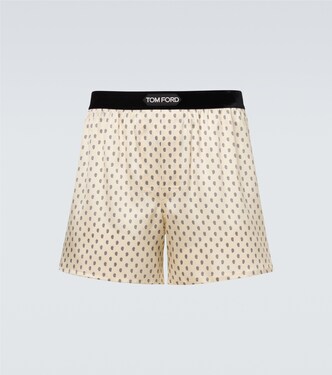 Paisley silk-blend boxers | Tom Ford