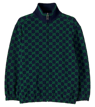 GG cotton piqué track jacket | Gucci Kids