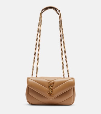 Loulou Mini leather shoulder bag | Saint Laurent