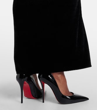 Miss Z patent leather pumps in black - Christian Louboutin | Mytheresa