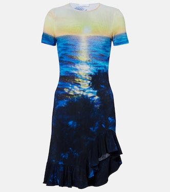 Bedrucktes Minikleid | Rabanne