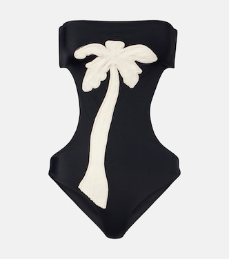 Cutout embroidered swimsuit | Johanna Ortiz