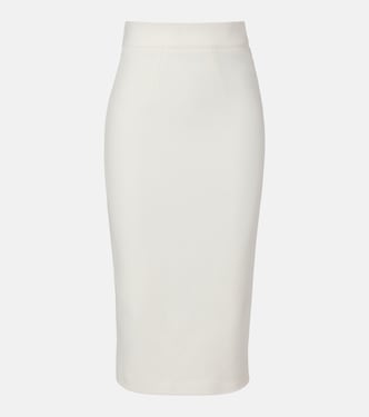 Hokuku crêpe pencil skirt | Safiyaa