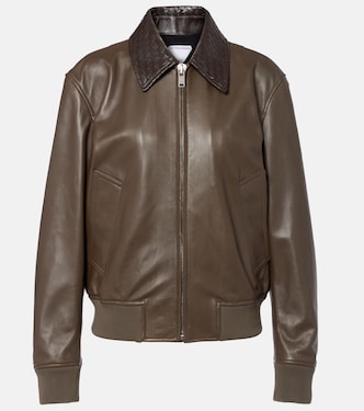 Veste en cuir Intrecciato | Bottega Veneta