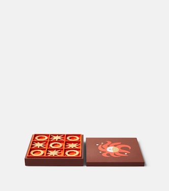 Playa leather tic-tac-toe set | Jonathan Adler