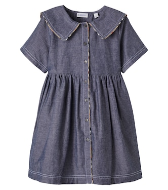 Burberry Check cotton chambray dress | Burberry Kids