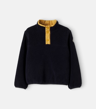 Embroidered fleece sweater | Moncler Enfant
