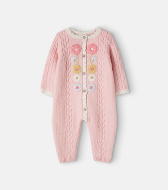 Baby Drillia floral embroidered onesie | Louise Misha