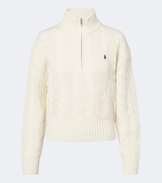 Cable-knit wool and cashmere sweater | Polo Ralph Lauren