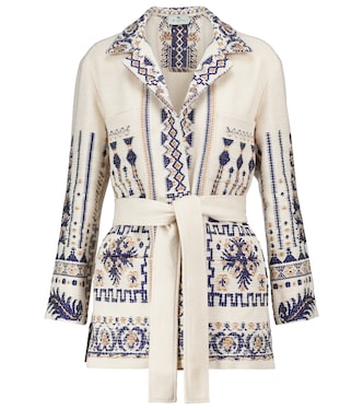 Wool and cotton-blend jacket | Etro