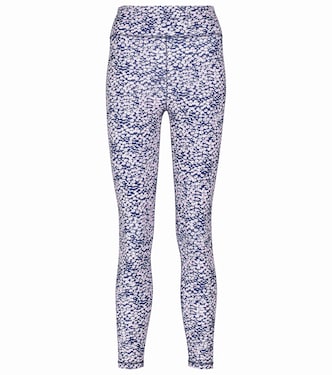 Floral high-rise leggings | Adam Selman Sport