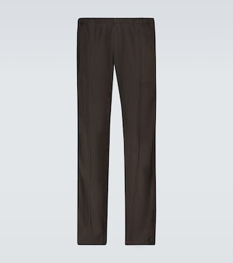 Paneled cotton sweatpants | Les Tien