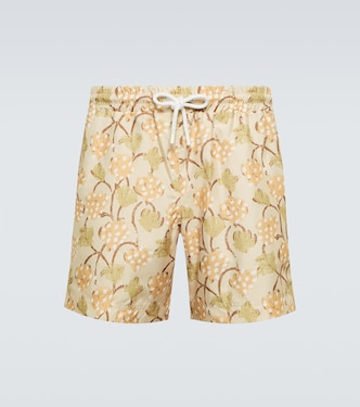 Printed swim shorts | Commas
