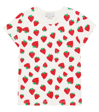 Printed cotton-blend T-shirt | Stella McCartney Kids