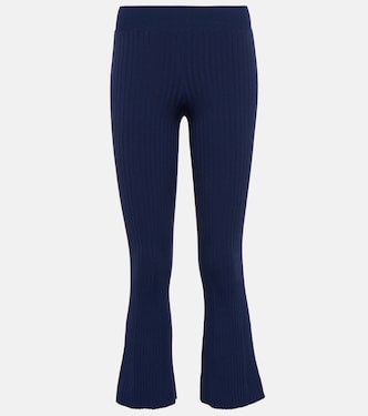 Atlas ribbed-knit flared pants | Live The Process