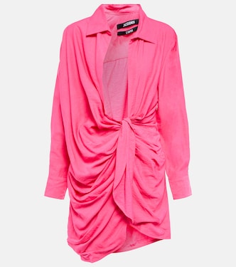 La Robe Bahia tie-detail minidress | Jacquemus
