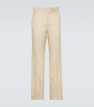 Paris high-rise straight pants | Wales Bonner