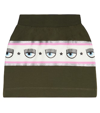 x Chiara Ferragni jersey skirt | Monnalisa