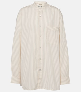 x Tekla striped cotton pajama shirt | Birkenstock 1774