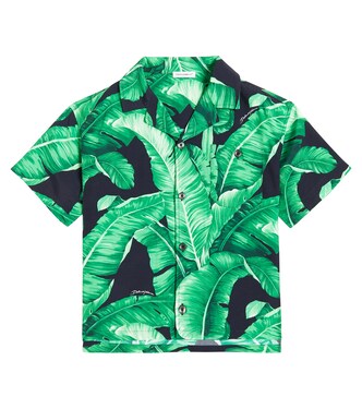 Printed bowling shirt | Dolce&Gabbana Kids