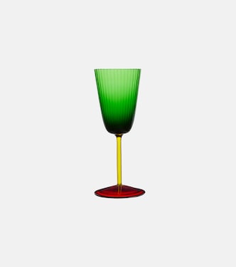 Murano white wine glass | Dolce&Gabbana Casa