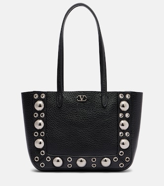 Nellcôte Mini embellished leather shopper | Valentino Garavani