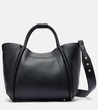 Marin Small leather tote bag | Max Mara