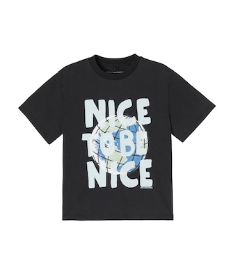Printed cotton jersey T-shirt | Stella McCartney Kids