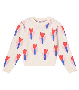 Tulip cotton-blend sweater | Jellymallow