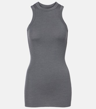 Ribbed-knit wool tank top | Phoebe Philo