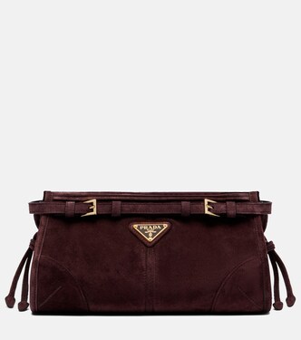 Prada Bonnie Small suede shoulder bag | Prada