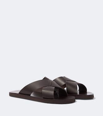 Bios leather sandals | Ancient Greek Sandals