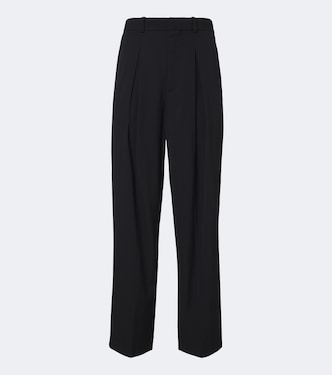 Losange pleated virgin wool wide-leg pants | Jacquemus
