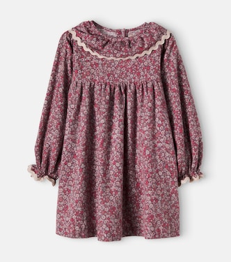 Elvira floral cotton dress | Wheat