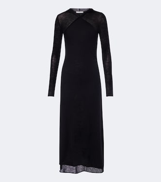 Midikleid aus Wolle | Fendi