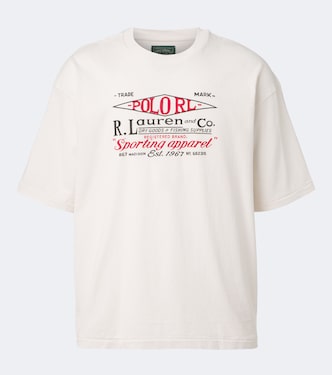 Printed cotton jersey T-shirt | Polo Ralph Lauren