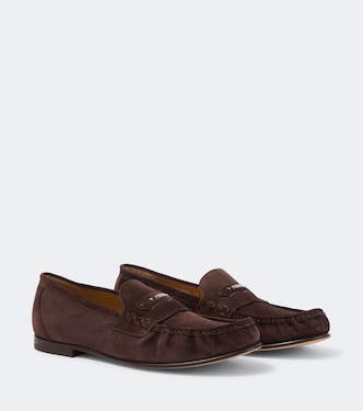 Mocassins Scrunch en daim | Fendi