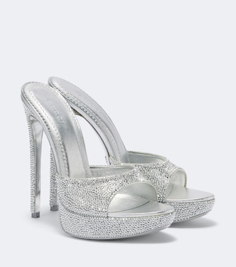 Julia embellished platform sandals | Gucci