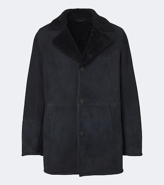 Bohdan shearling-lined suede coat | Arma
