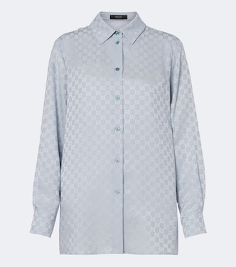 GG silk jacquard shirt | Gucci